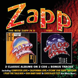 Cherry Red Records Zapp: The New Zapp IV U / Vibe, 2 Classic Albums on 2CDs: Deluxe Edition CD Soul