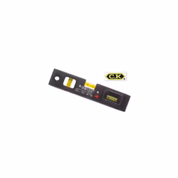 Niveau de poche CK. - Multi-usage avec mini niveau amovible - Doté de 1 fiole verticale et 1 fiole horizontale - Semelle magn ...