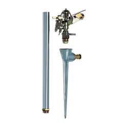 Présentation Couvre 450 m2 à une pression de 1,2 bars Arc d'arrosage réglable pour une couverture circulaire totale ou partie ...