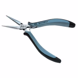 C.K Tools T3777D 150, Pince à long bec, Acier, Noir, Bleu, 15 cm