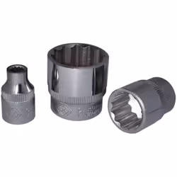 Informations techniques Longueur : 38 mm Matériau : Acier Chrome-Vanadium Propriété du matériau : chromé mat Propulseur : 1/2 ...