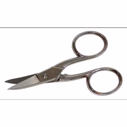 Informations techniques Longueur : 90 mm couleur du manche : nickel Ciseaux à ongles coudés, longueur 90 mm Entièrement forgé ...