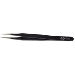 C.k Magma - c.k T2340D antistatique (esd) Pince brucelle esd 3c sa-esd pointue, plate 110 mm