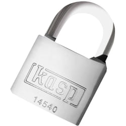 K14540A1 Cadenas 40 mm fermeture universelle acier inoxydable avec serrure à clé - Kasp