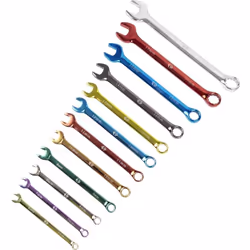 enquête Chrome-vanadium-acier, trempé Codage couleur pour une sélection rapide de la bonne taille description Tailles : 6, 7, ...