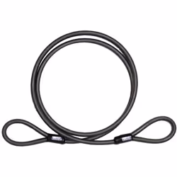 Informations techniques Longueur : 2000 mm Poids : 498 g Type de fermeture : boucle pour cadenas Câble de sécurité avec deux  ...