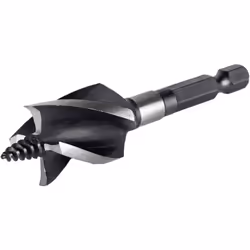 Informations techniques Diamètre de perçage : 22 mm Longueur de travail : 50 mm Longueur totale : 80 mm Foret à bois Fast4Acc ...