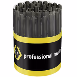description Marqueur universel durable avec pointe ronde fine, adapté pour une utilisation sur une grande variété de matériau ...