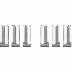 enquête 2 x 3 lames de scie de rechange pour scie cloche à réglage réglable C.K T3230 Jeu de dents 19 - 100 mm Jeu de dents 4 ...