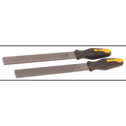 Râpe et lime 6" combinées 1) Fabriqué en acier spécial, surface cannelée précise, métal durci pour une performance et une lon ...