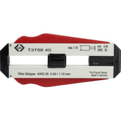 C.k Magma - Dénudeur de fil c.k T3756 40 adapté pour Fils en pvc, Fils ptfe 0.40 mm (max)