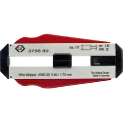 C.k Magma - Dénudeur de fil c.k T3756 80 adapté pour Fils en pvc, Fils ptfe 0.80 mm (max)