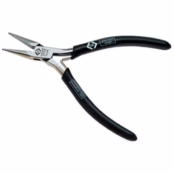 C.K Tools T3772 1, Pince à long bec, Métal, Noir, 120 mm