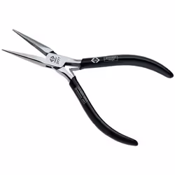 C.K Tools T3777, Pince à long bec, Chlorure de polyvinyle, Acier, Noir, 14,5 cm