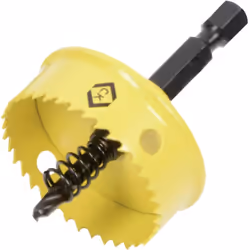 Informations techniques Diamètre de perçage : 16 mm Matériau (perceuse) : HSS Propriété du matériau : Cobalt compatibilité du ...