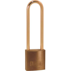 Cadenas Kasp K12030L70BD or-jaune avec serrure à clé
