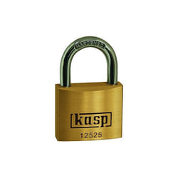Kasp - Cadenas K12525A3 or-jaune avec serrure à clé