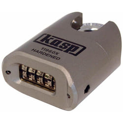 Kasp - K11960XD Cadenas fermeture différente argent avec serrure à combinaison C50646