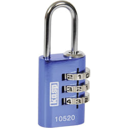 Kasp - Cadenas K10520BLUD bleu avec serrure à combinaison