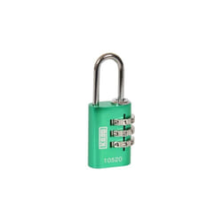 Kasp - K10520 cadenas à combinaison aluminium 20 mm vert K10520GRED