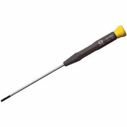 Tournevis de precision plat 3.0mm Tournevis et kits Tournevis; plat; 3,0mm; Lg.lame:100mm; Long.totale:197mm Type d?oùtil : t ...