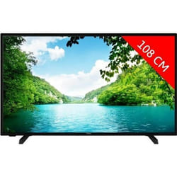 Hitachi 43HAK5360 TV 43" 4K Ultra HD Smart TV Wifi Noir