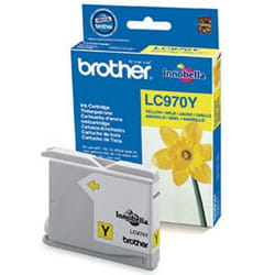 Brother LC970Y cartouche d'encre Original Jaune