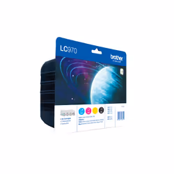 Brother LC-970, 350 pages, 300 pages, 4 pièce(s), Value pack