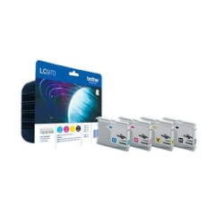 Brother LC-970 Value Pack cartouche d'encre Original Noir, Cyan, Magenta, Jaune