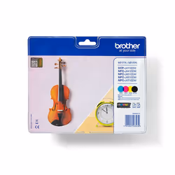 Brother LC127XLVALBP, 1200 pages, 1200 pages, 4 pièce(s), Multi pack