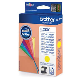 Brother LC-223YBP cartouche d'encre 1 pièce(s) Original Jaune