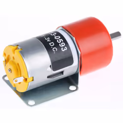 Tension d'alimentation = 3 V Type de moteur V c.c. = Motoréducteur à balais Gamme de puissance = 1,71 W Vitesse de sortie = 2 ...