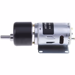 Tension d'alimentation = 12 V Type de moteur V c.c. = Motoréducteur à balais Gamme de puissance = 19,8 W Vitesse de sortie = ...