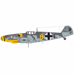 Airfix Messerschmitt Bf109G-6 Modèle réduit d’aéronef à aile fixe Kit de montage 1:72