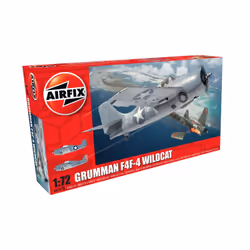Airfix A02070, Modèle réduit d’aéronef à aile fixe, Kit de montage, 1:72, F4F-4 Wildcat, unisexe, Plastique
