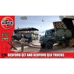 Airfix Bedford QLT And Bedford QLD Trucks Military vehicle model kit Kit de montage 1:76