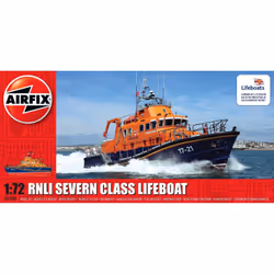 Airfix RNLI Severn Class Lifeboat, Kit de montage, 1:72, RNLI Severn Class Lifeboat, unisexe, Plastique, 189 pièce(s)