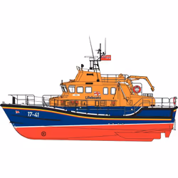 Airfix RNLI Severn Class Lifeboat Kit de montage 1:72
