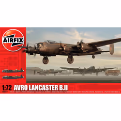 Airfix Avro Lancaster BII, Modèle réduit d’aéronef à aile fixe, Kit de montage, 1:72, Lancaster BII, unisexe, Plastique
