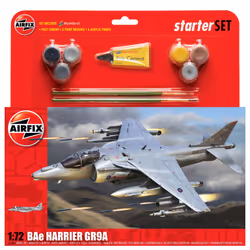 Airfix A55300, Modèle réduit d’aéronef à aile fixe, Kit de montage, 1:72, BAE Harrier GR.9A, unisexe, Plastique