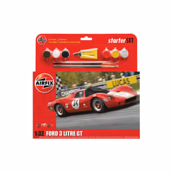 Airfix A55308, Modèle de voiture de sport, Kit de montage, 1:32, Ford 3 Litre GT, unisexe, Plastique