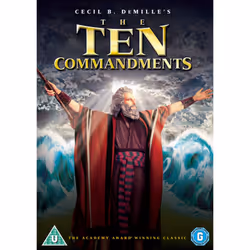 Paramount The Ten Commandments (1956), Film, DVD, U, Coloré, Anglais, 222 min