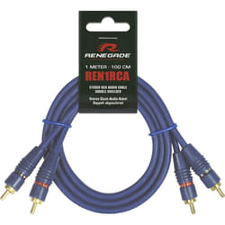 Renegade - Ren1RCA Câble rca 1.00 m [2x Cinch-RCA mâle - 2x Cinch-RCA mâle] V757962