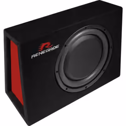 fabricant et numéro du fabricant RenegadeRXS1000 données techniques Charge admissible RMS: 200 W Hauteur: 310 mm Impédance: 4 ...