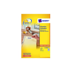 Tiquettes enlevables Avery 17,8 x 10 mm l 4730 25 - Boîte de 6750