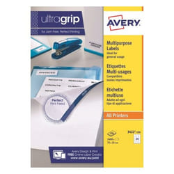Avery 3422-100 papier jet d'encre A4 (210x297 mm) 100 feuilles Blanc