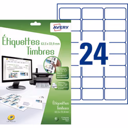 Avery J8159-3 étiquette à imprimer Blanc Imprimante d'étiquette adhésive - Vue supplémentaire 2