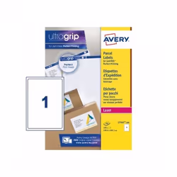 Avery L7167-100 étiquette auto-collante Rectangle Permanent Blanc 100 pièce(s)