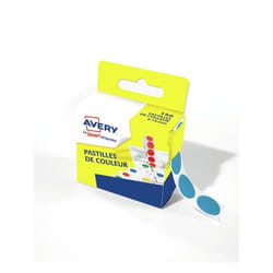 Avery RP15B étiquette auto-collante Rond Permanent Bleu