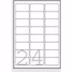 Avery White Address Label - Inkjet - J8159, Blanc, 63,5x33,9mm, 10 feuilles